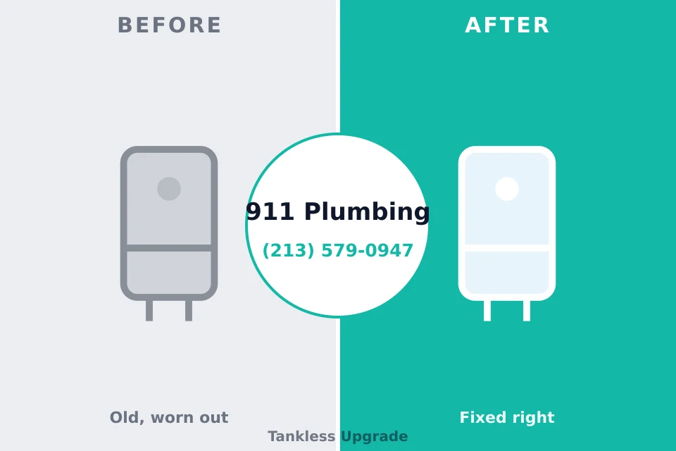 Before and after: plumbing repair New Ellenton, SC